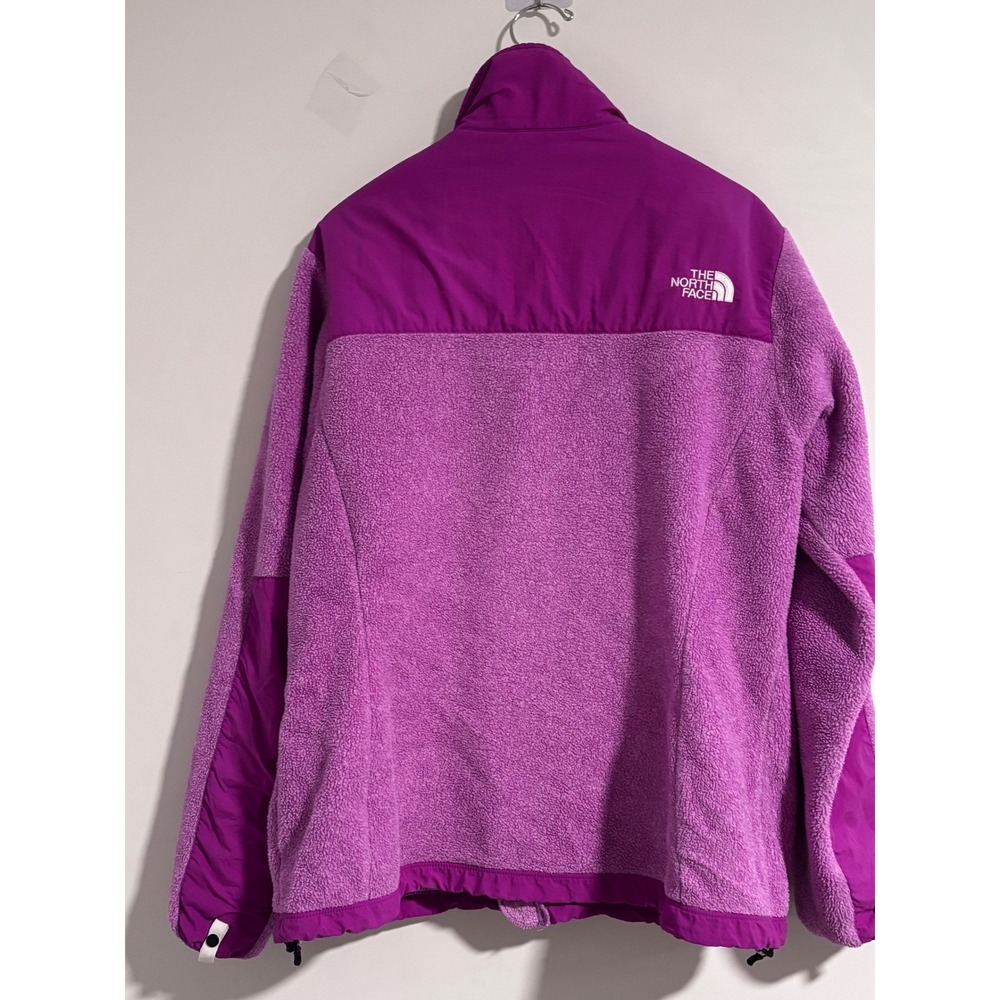 The North Face Denali Purple Sherpa Fleece Jacket Fall Gorpcore Granola L - Picture 8 of 10
